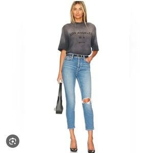 Re/done High Rise ankle crop